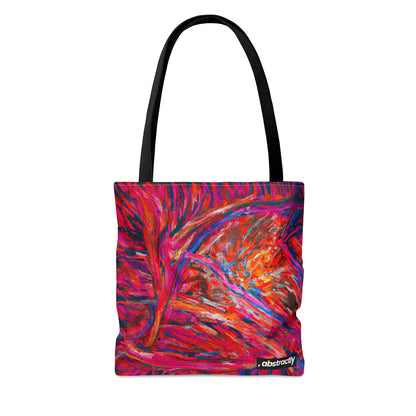 Solarian Crystal Prism - Neon, Abstractly - Tote