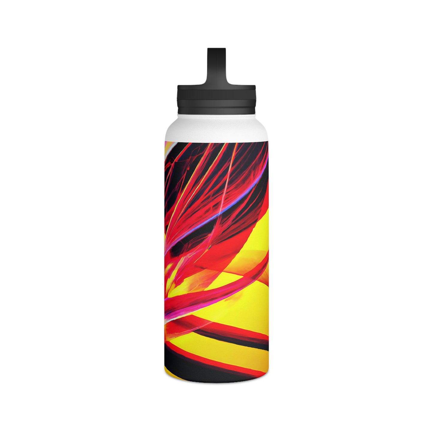 Vera Whitmore - Electromagnetic Force, Abstractly - Stainless Steel Water Bottle