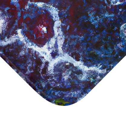 Violet Emission Oxide - Chemistry, Abstractly - Bath Mat