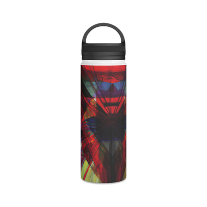 Rebecca Morland - Gravity Force, Abstractly - Stainless Steel Water Bottle