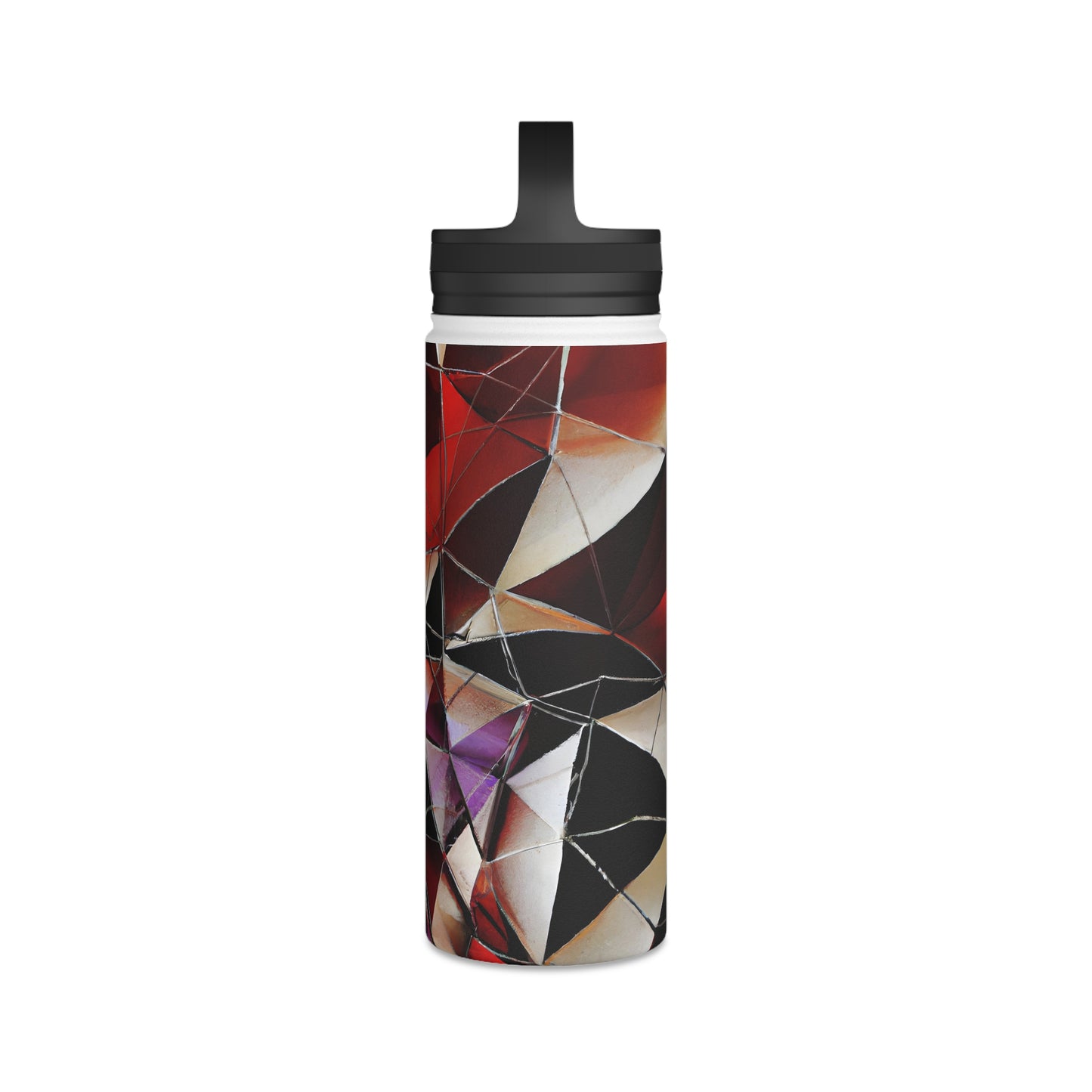 Oscar Klein - Tension Force, Abstractly - Stainless Steel Water Bottle