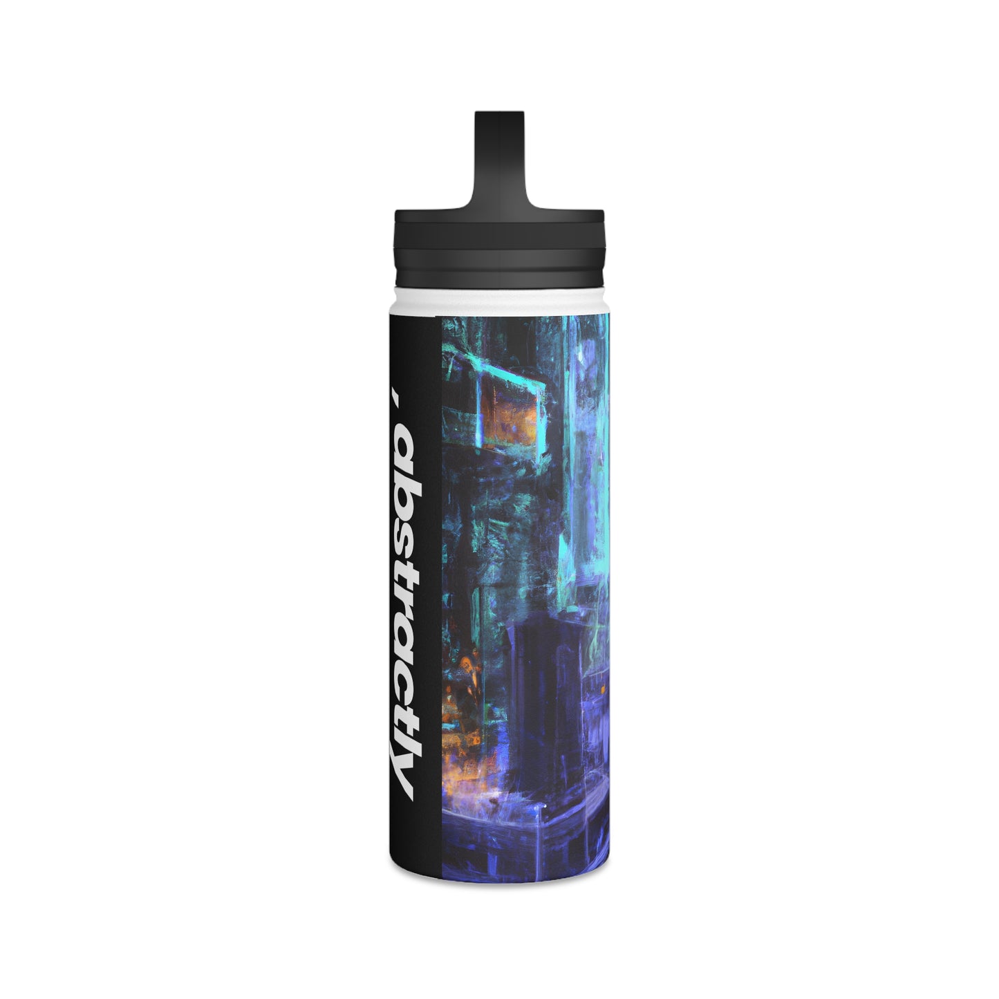 Crescent Capital - Capital, Abstractly - Stainless Steel Water Bottle