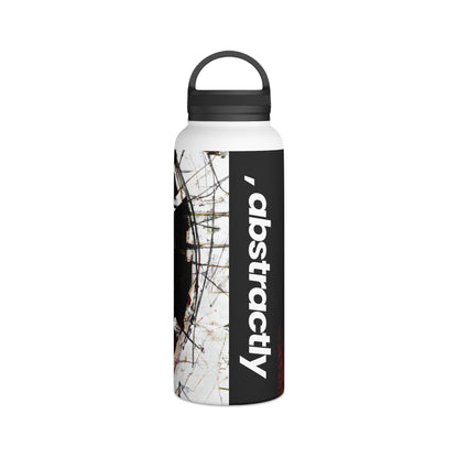 Theodore Rosenberg - Tension Force, Abstractly - Stainless Steel Water Bottle