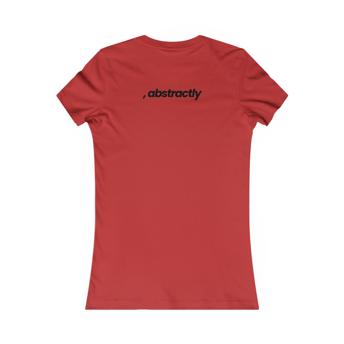 Amelia Barrington - Applied Force, Abstractly - Ladies' Cut Tee