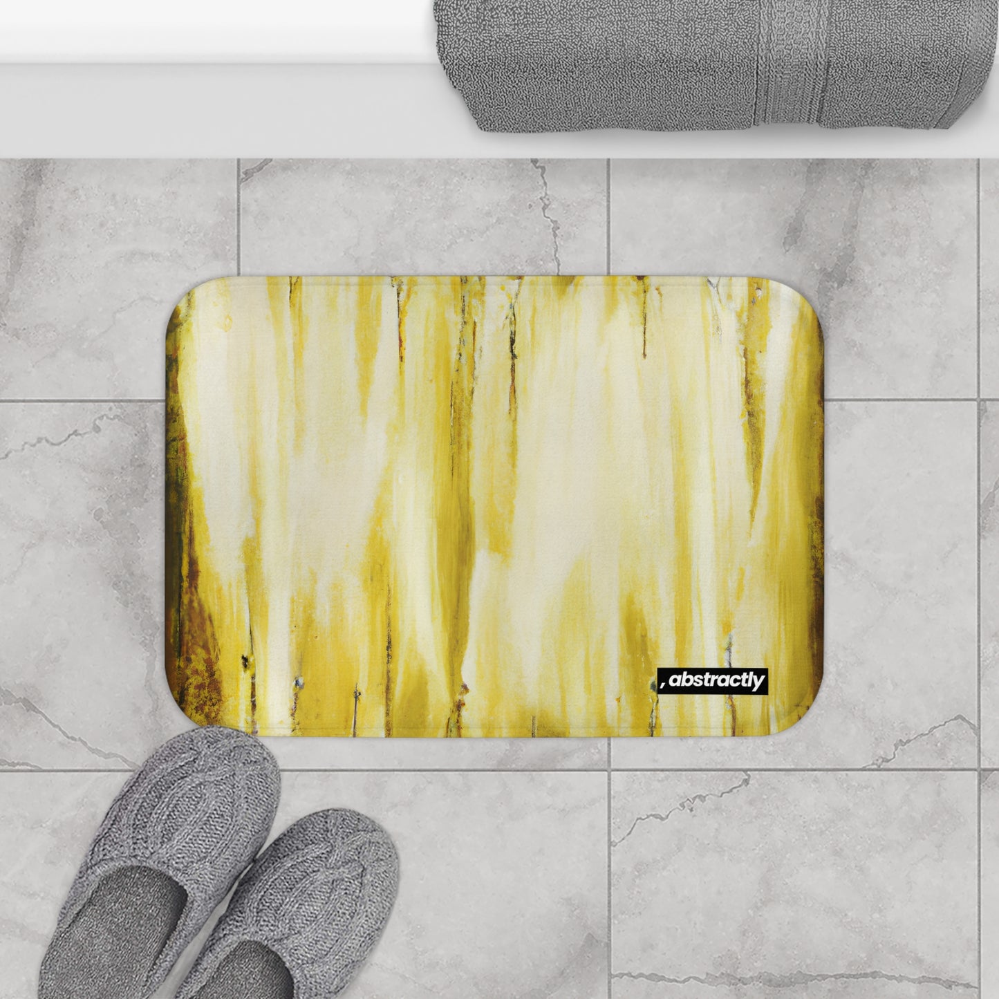 Quantum Celestial Isotope - Sodium, Abstractly - Bath Mat