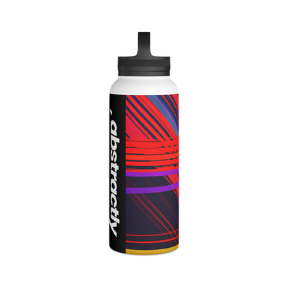 Leonard Goldstein - Air Resistance Force, Abstractly - Stainless Steel Water Bottle