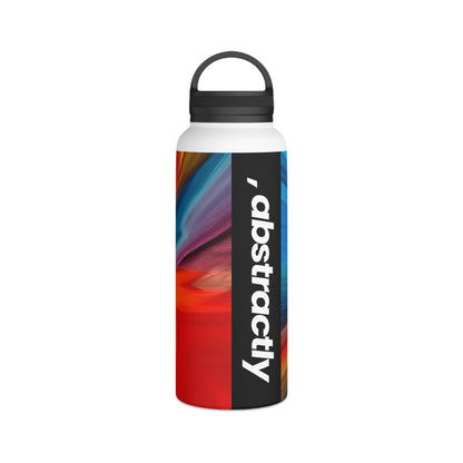 Barbara Fitzpatrick - Magnetic Force, Abstractly - Stainless Steel Water Bottle