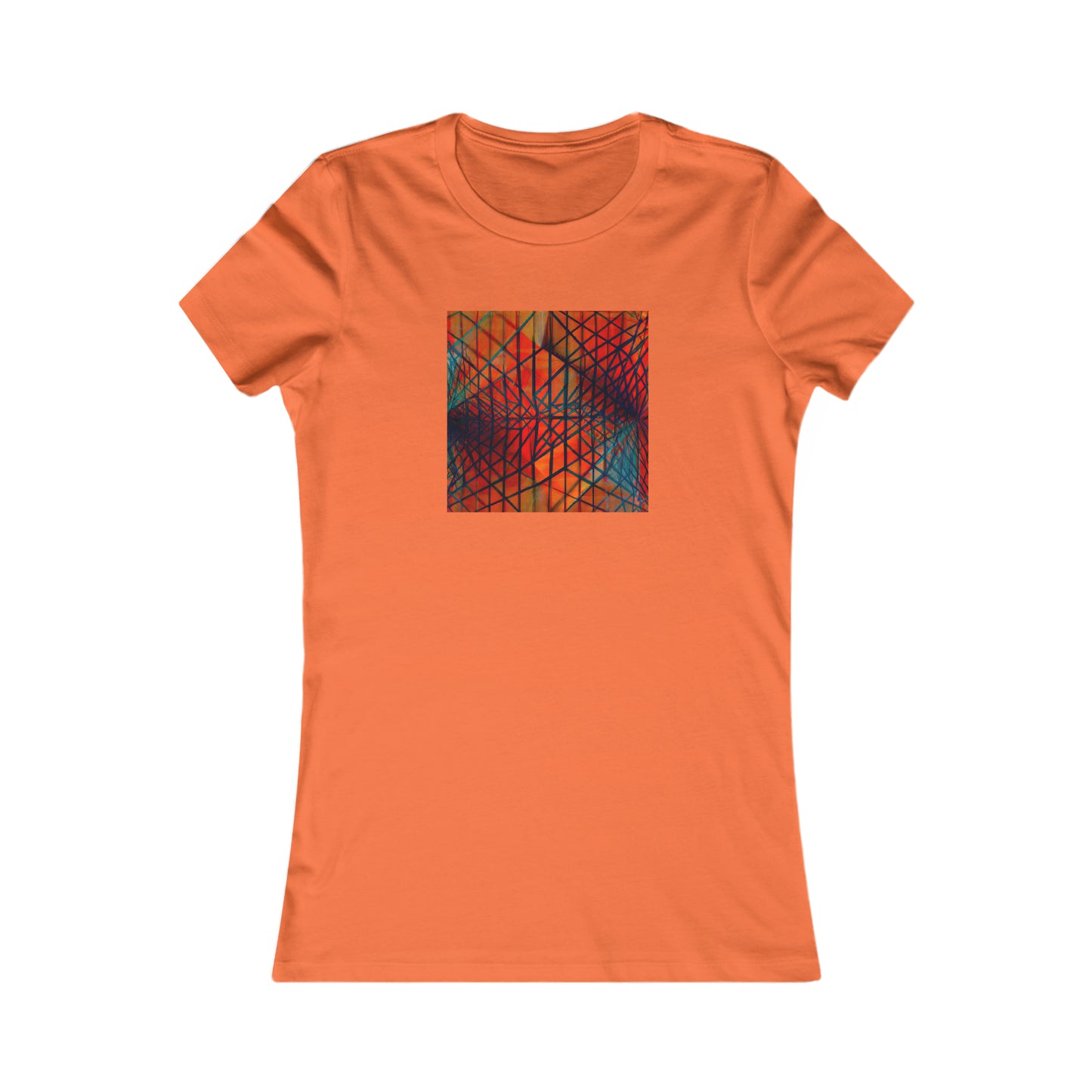 Harold Fitzsimmons - Tension Force, Abstractly - Ladies' Cut Tee