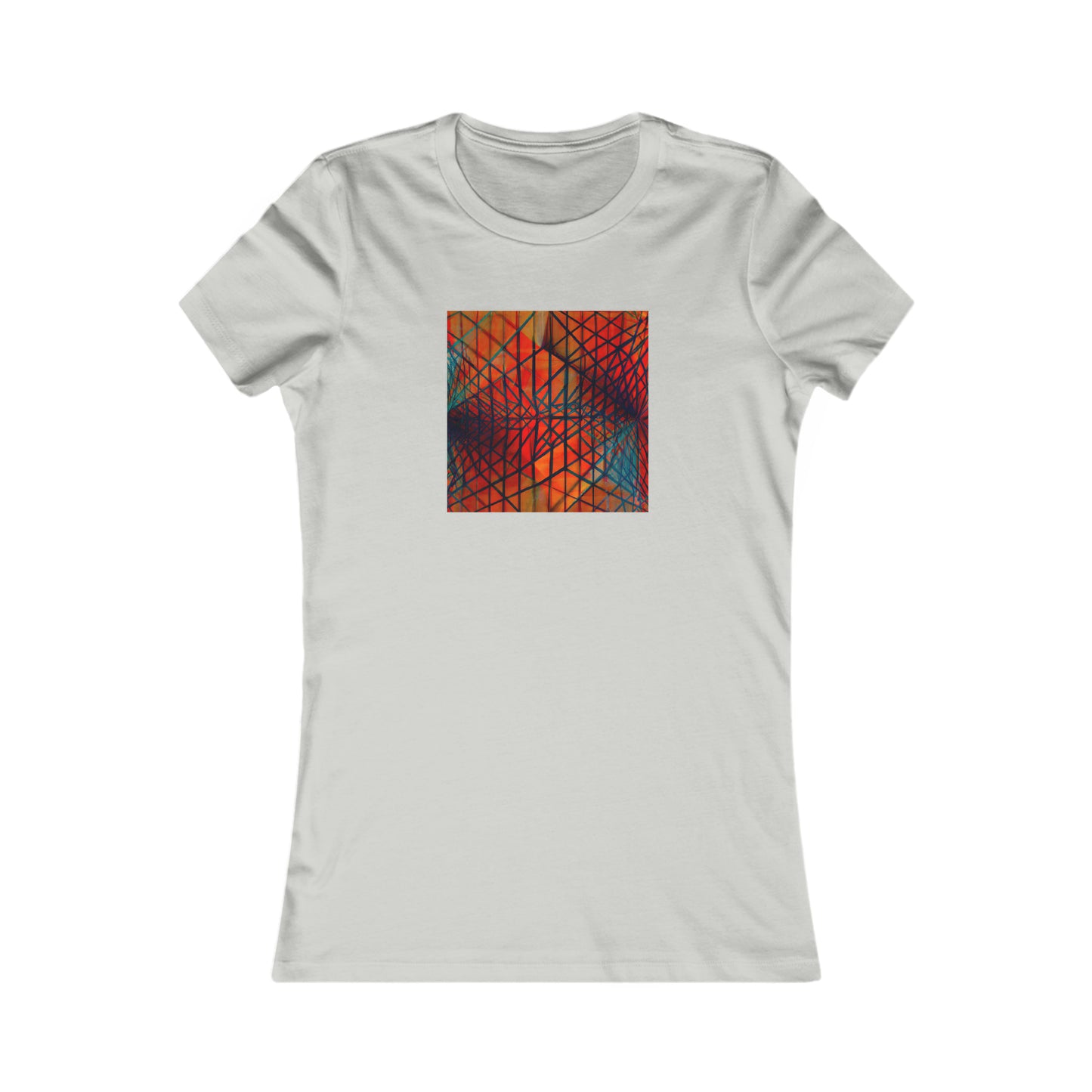 Harold Fitzsimmons - Tension Force, Abstractly - Ladies' Cut Tee