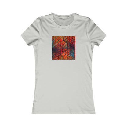 Harold Fitzsimmons - Tension Force, Abstractly - Ladies' Cut Tee