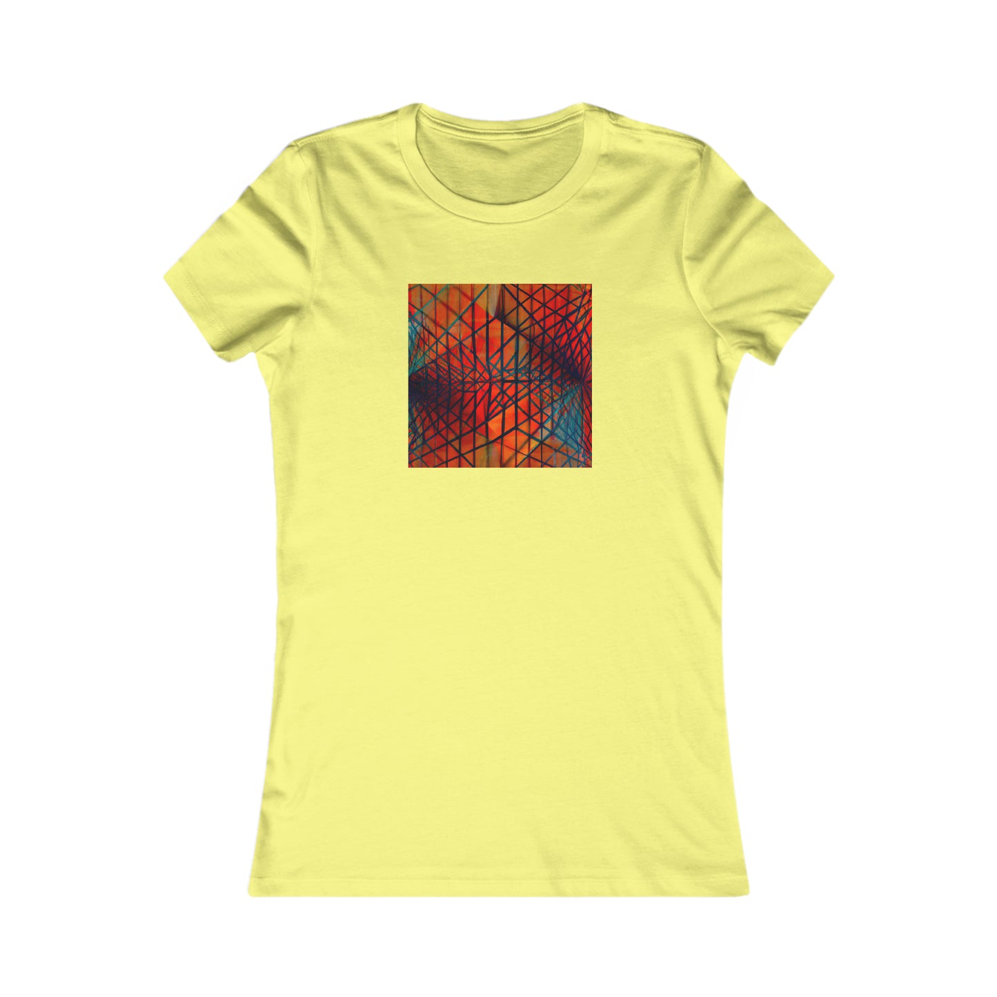 Harold Fitzsimmons - Tension Force, Abstractly - Ladies' Cut Tee