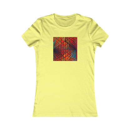 Harold Fitzsimmons - Tension Force, Abstractly - Ladies' Cut Tee