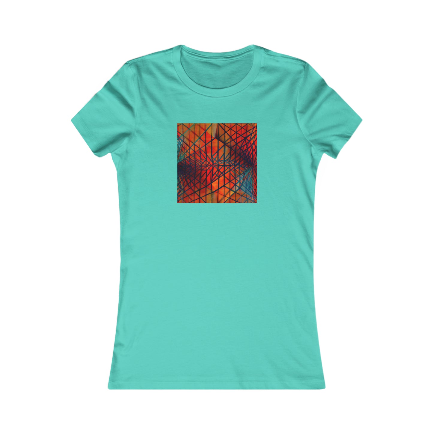 Harold Fitzsimmons - Tension Force, Abstractly - Ladies' Cut Tee