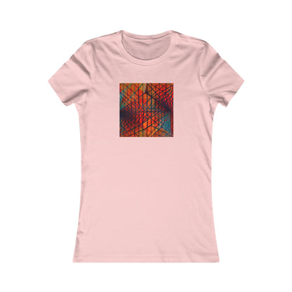 Harold Fitzsimmons - Tension Force, Abstractly - Ladies' Cut Tee