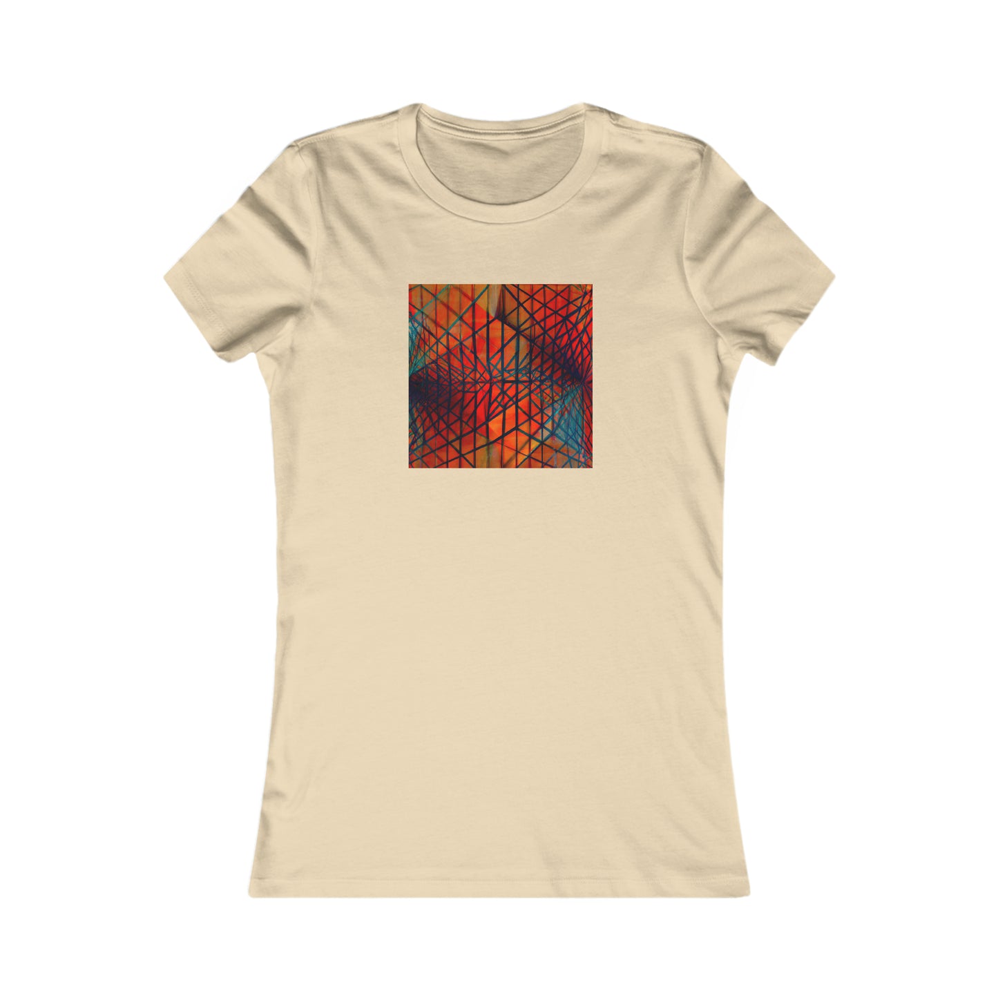 Harold Fitzsimmons - Tension Force, Abstractly - Ladies' Cut Tee