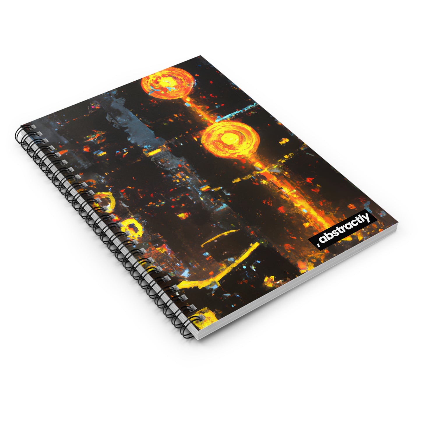 Vertex Capital - Equity, Abstractly - Spiral Notebook