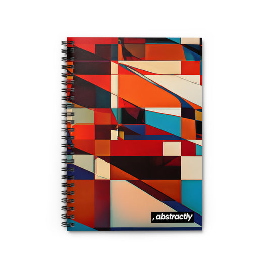 Karen Rosenthal - Applied Force, Abstractly - Spiral Notebook