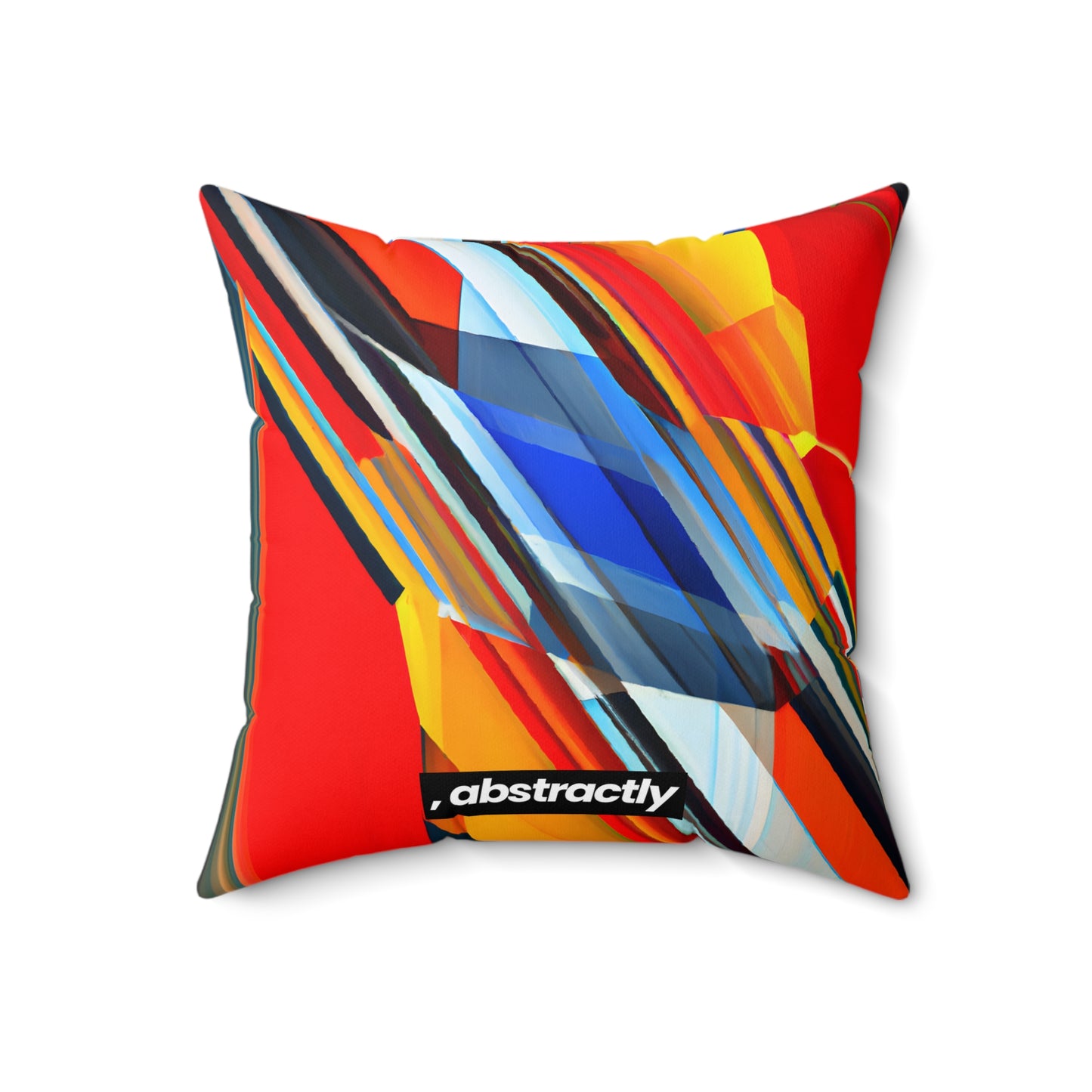 Joshua Fiedler - Air Resistance Force, Abstractly - Faux Suede Throw Pillow