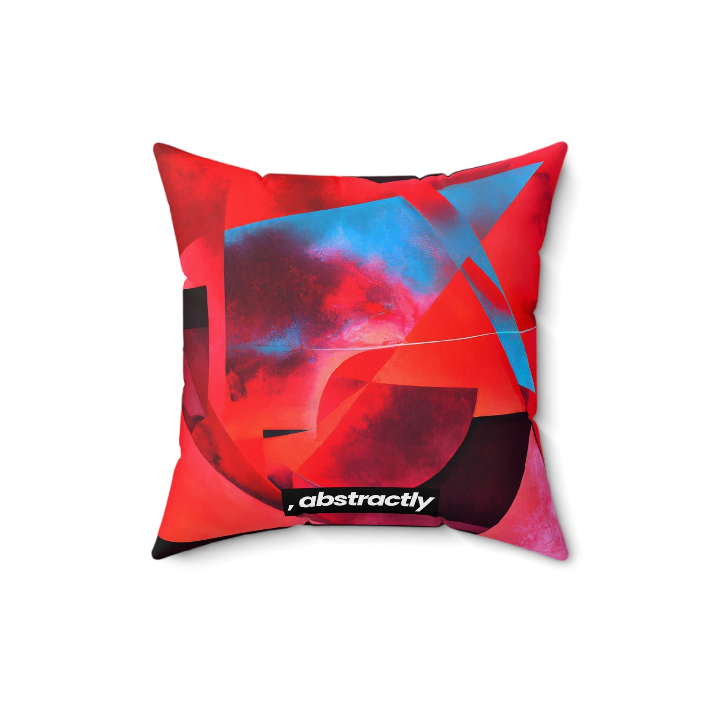 Alicia Rossman - Weak Force, Abstractly - Faux Suede Throw Pillow