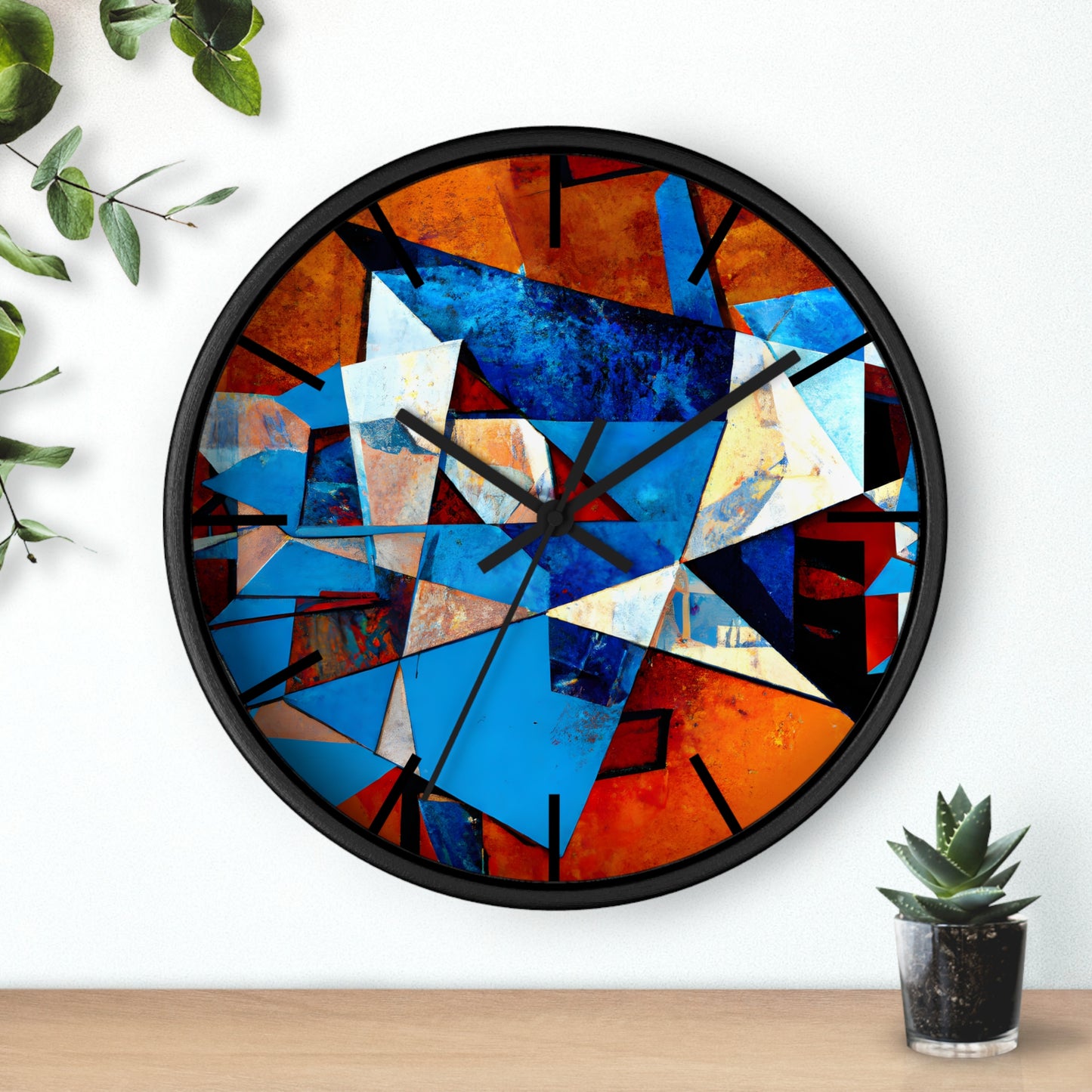 Bernard Fenton - Applied Force, Abstractly - Wall Clock