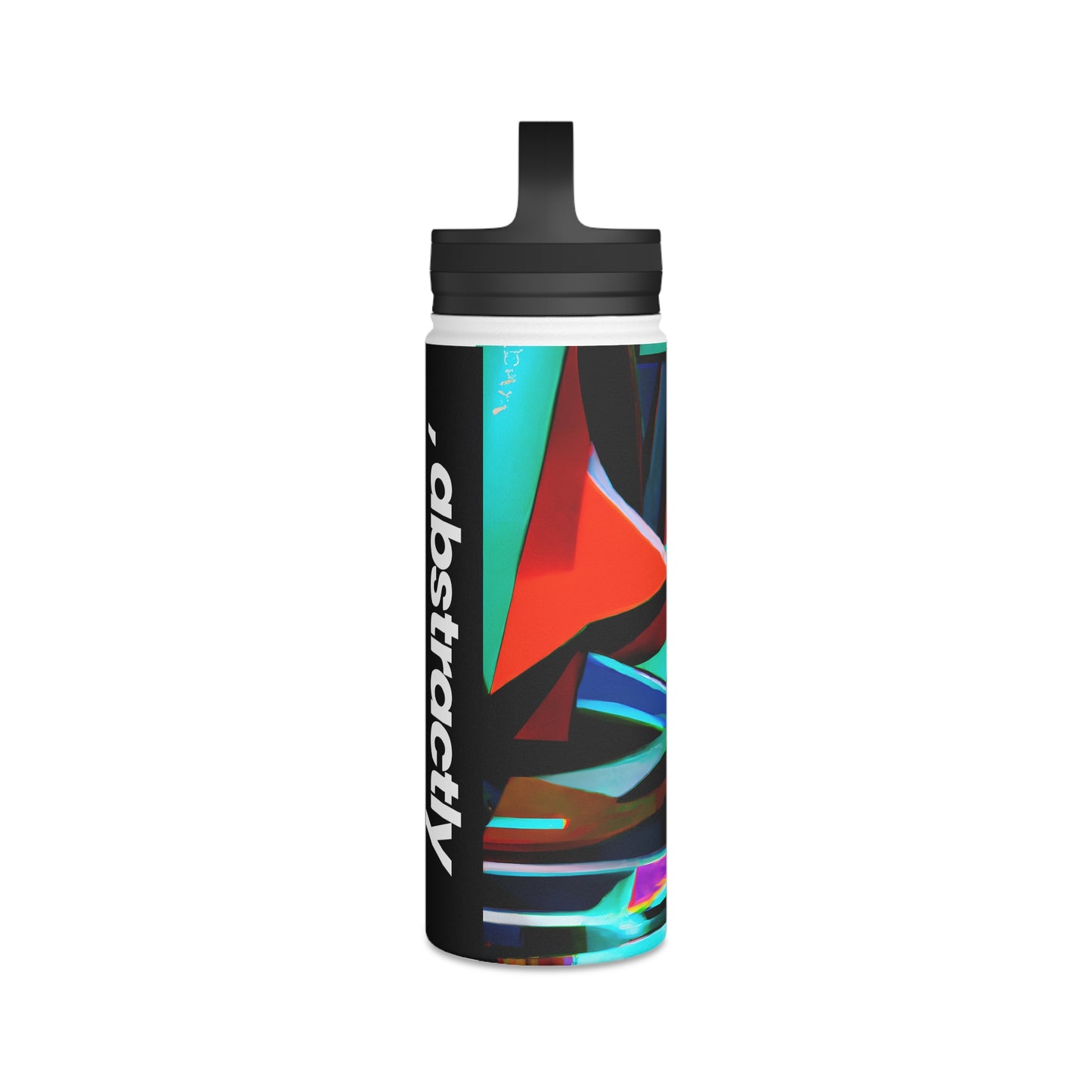 Betty Hawking - Friction Force, Abstractly - Stainless Steel Water Bottle