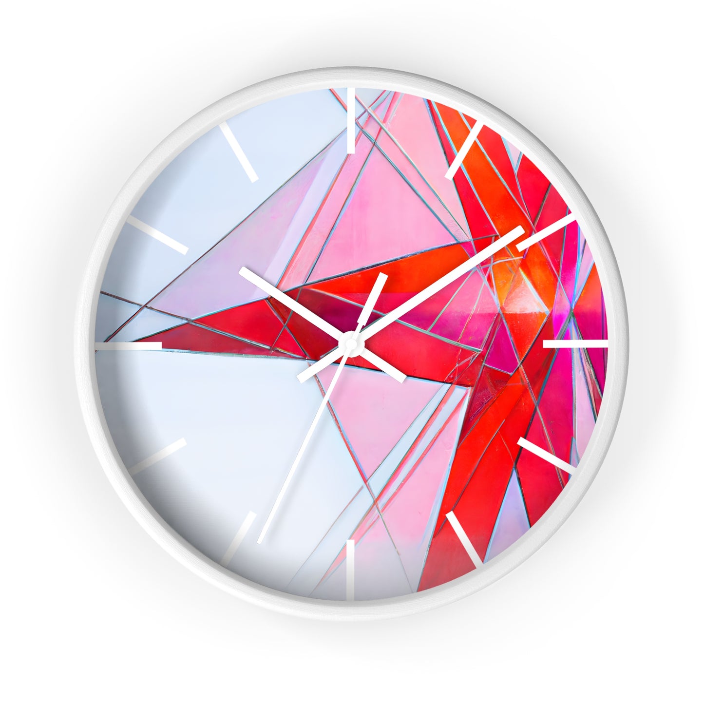 Valerie Radcliffe - Air Resistance Force, Abstractly - Wall Clock