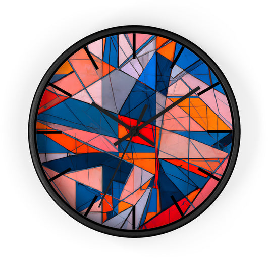 Lorraine Thatcher - Air Resistance Force, Abstractly - Wall Clock