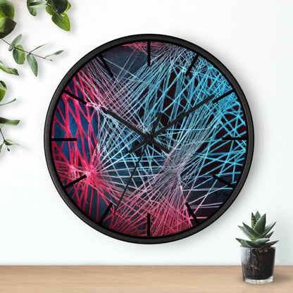 Erica Humphries - Air Resistance Force, Abstractly - Wall Clock