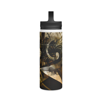 Amelia Barrington - Applied Force, Abstractly - Stainless Steel Water Bottle