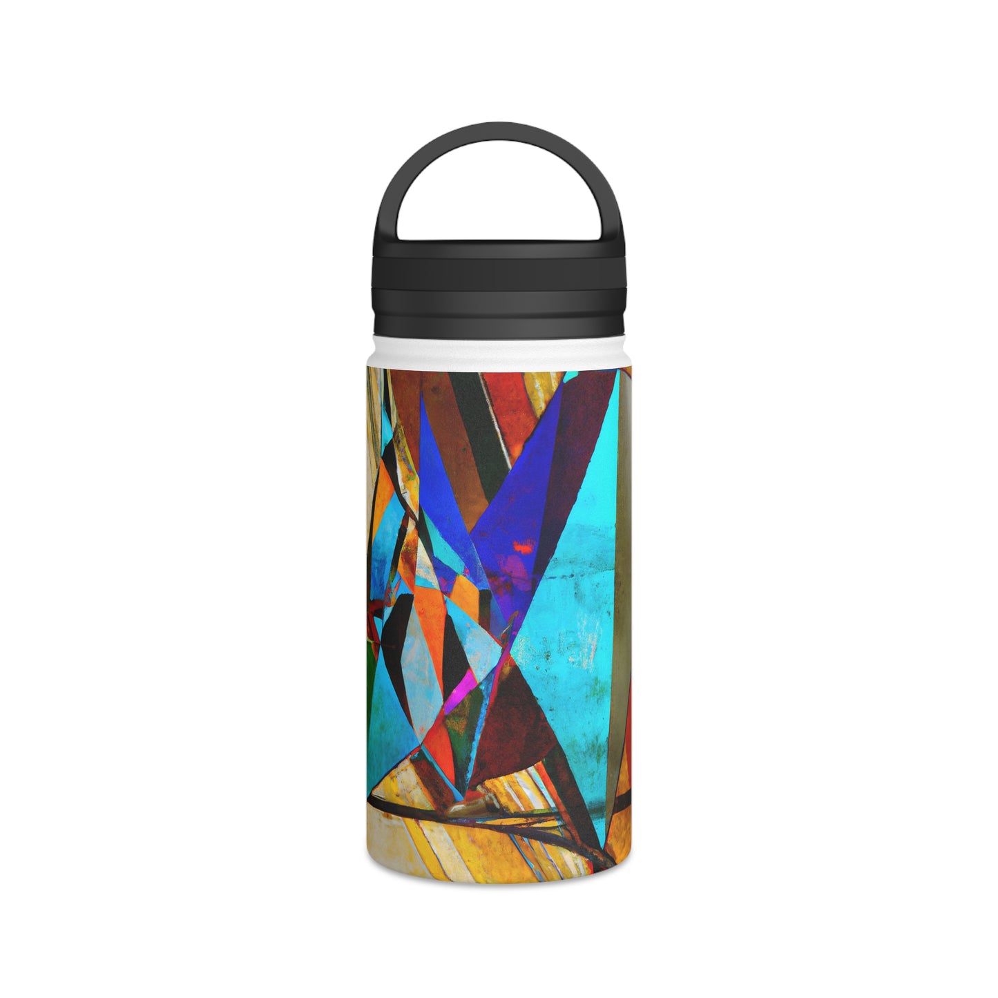 Irene Karlson - Strong Force, Abstractly - Stainless Steel Water Bottle