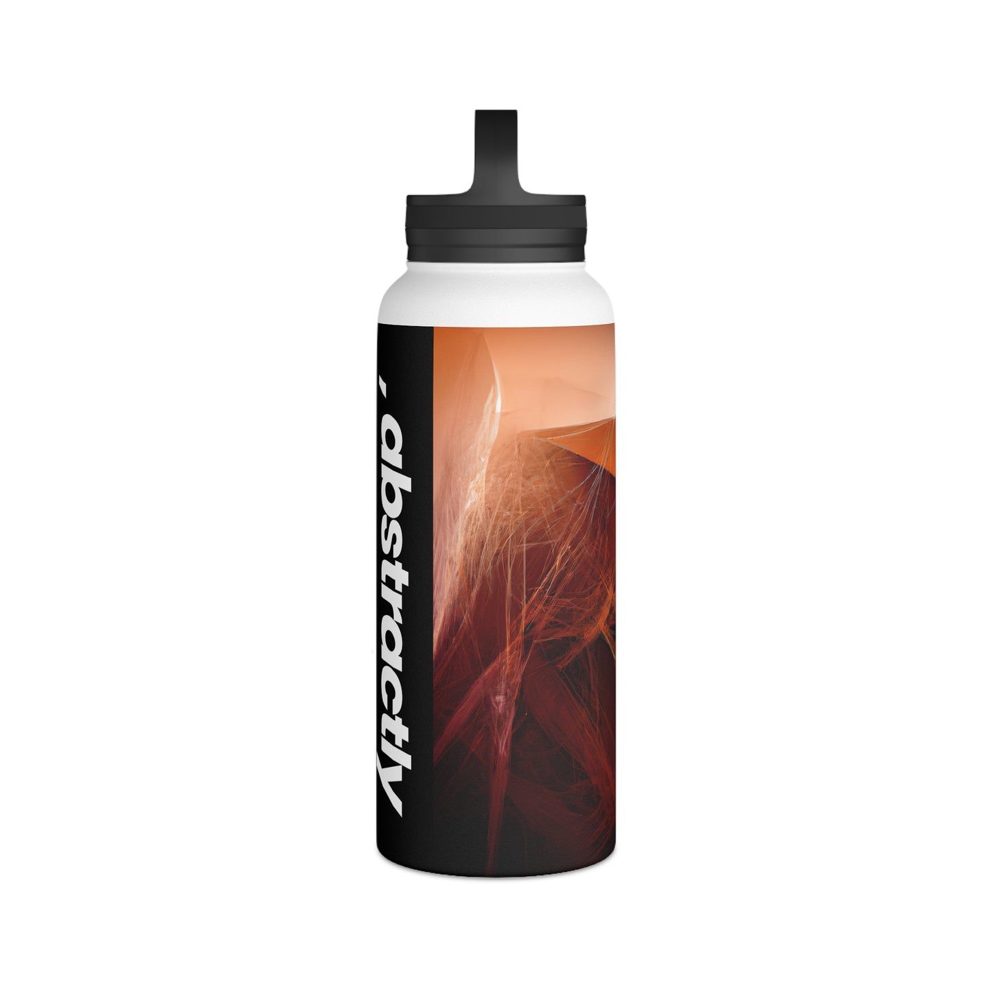 Leonard Frohman - Strong Force, Abstractly - Stainless Steel Water Bottle