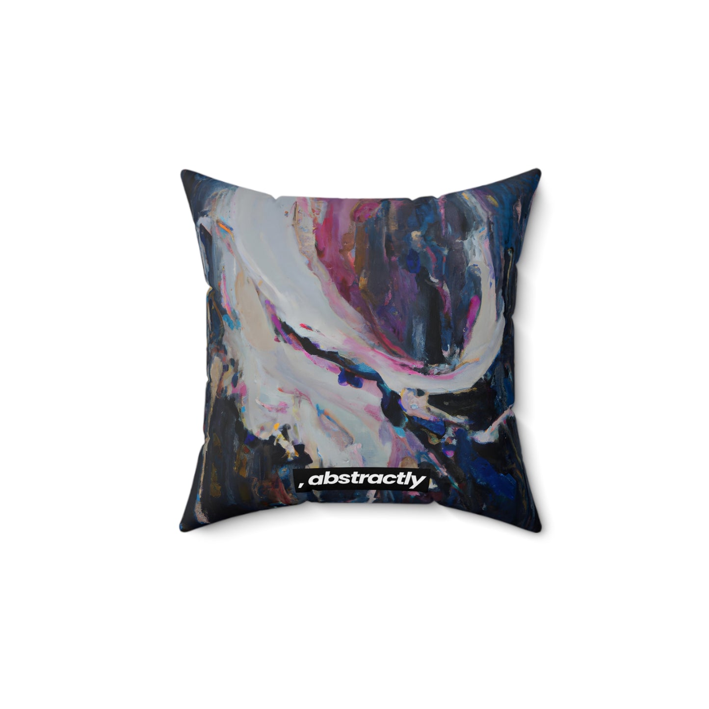 Lumina Etherium - Chemistry, Abstractly - Faux Suede Throw Pillow