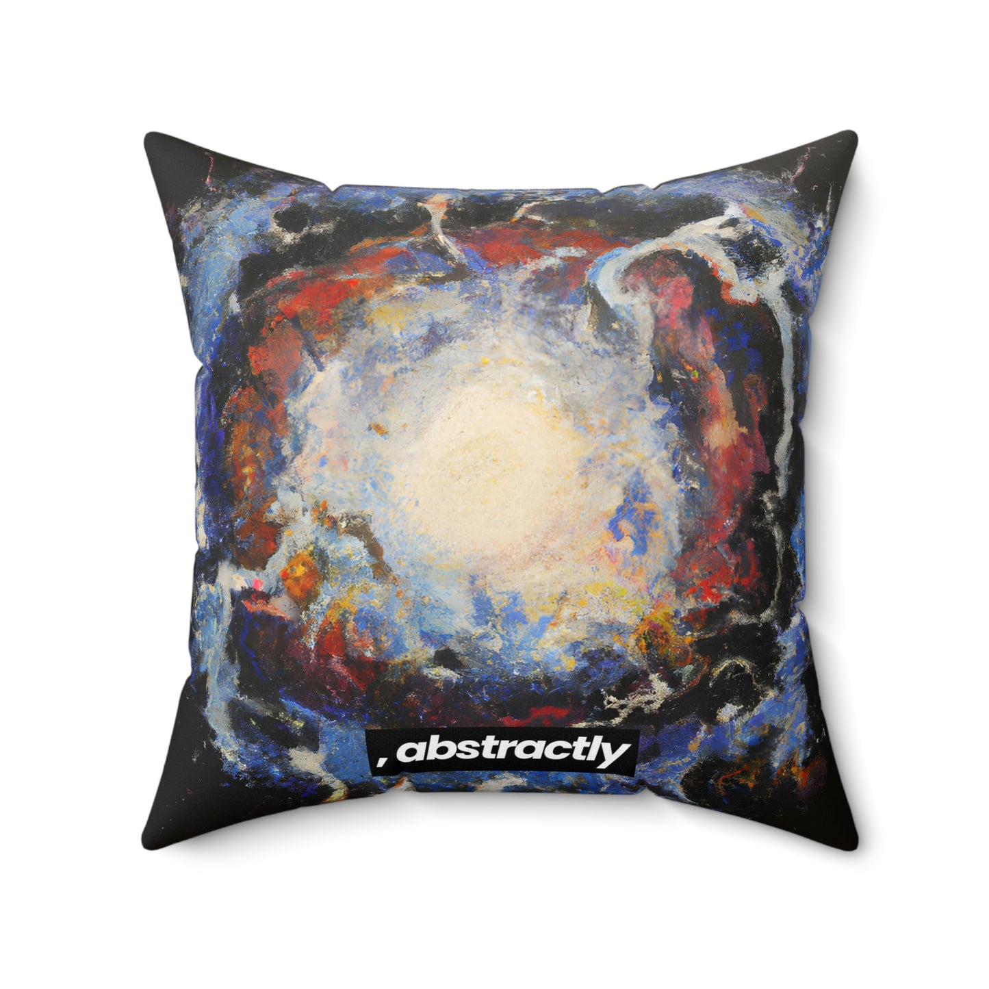 Quantum Fluxite - Chemistry, Abstractly - Faux Suede Throw Pillow