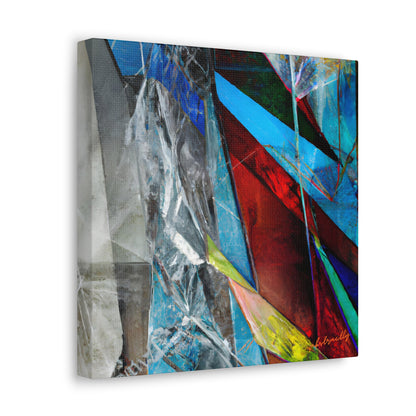 Miles Caldwell - Friction Force, Abstractly - Canvas