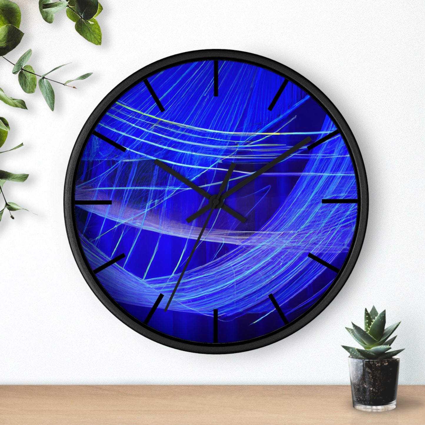 Harvey Pennington - Spring Force, Abstractly - Wall Clock