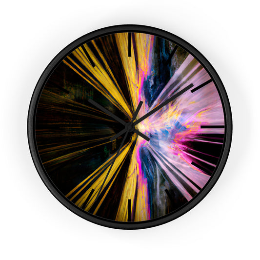 Dorothy Westfall - Electromagnetic Force, Abstractly - Wall Clock