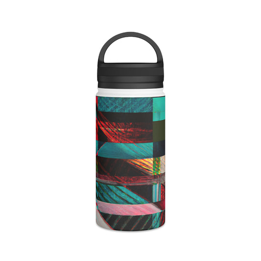 Adrian Goddard - Applied Force, Abstractly - Stainless Steel Water Bottle