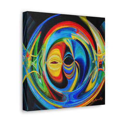 Clarence Strickland - Electric Force, Abstractly - Canvas