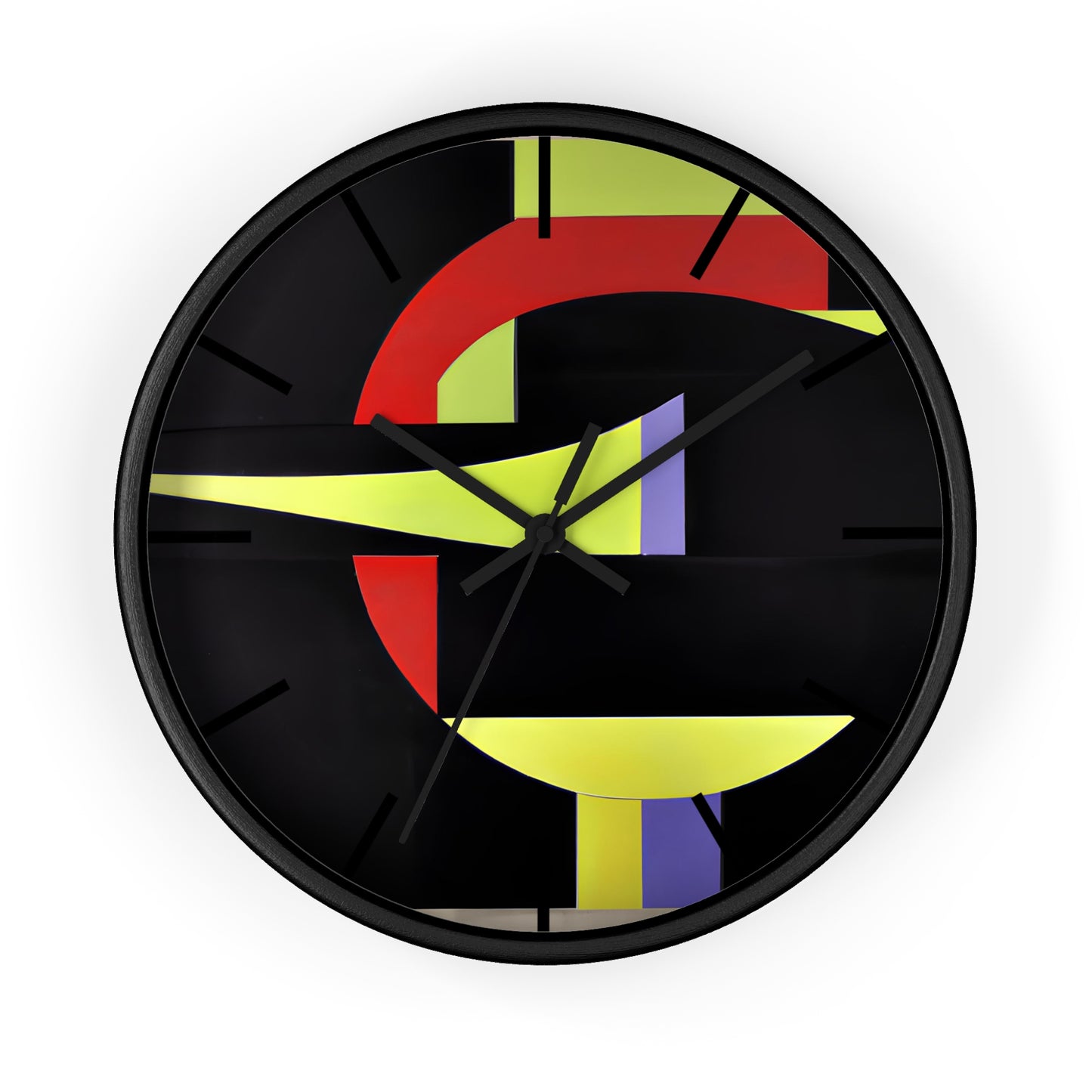 Helen Richmond - Spring Force, Abstractly - Wall Clock