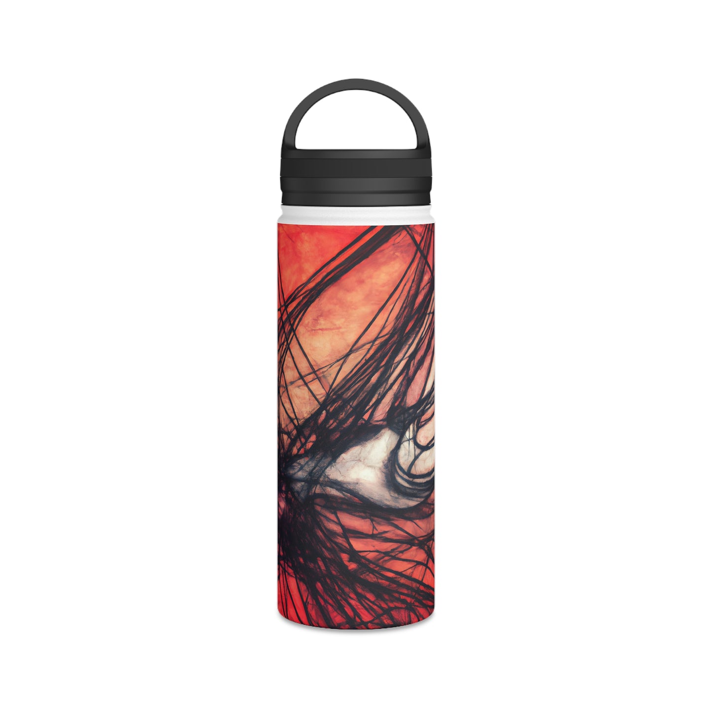 Clarence Buerkett - Electromagnetic Force, Abstractly - Stainless Steel Water Bottle