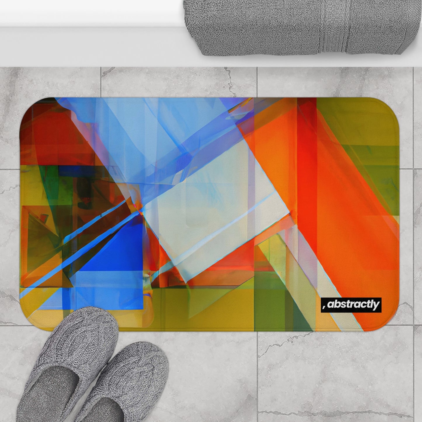 Charles Hargrove - Normal Force, Abstractly - Bath Mat