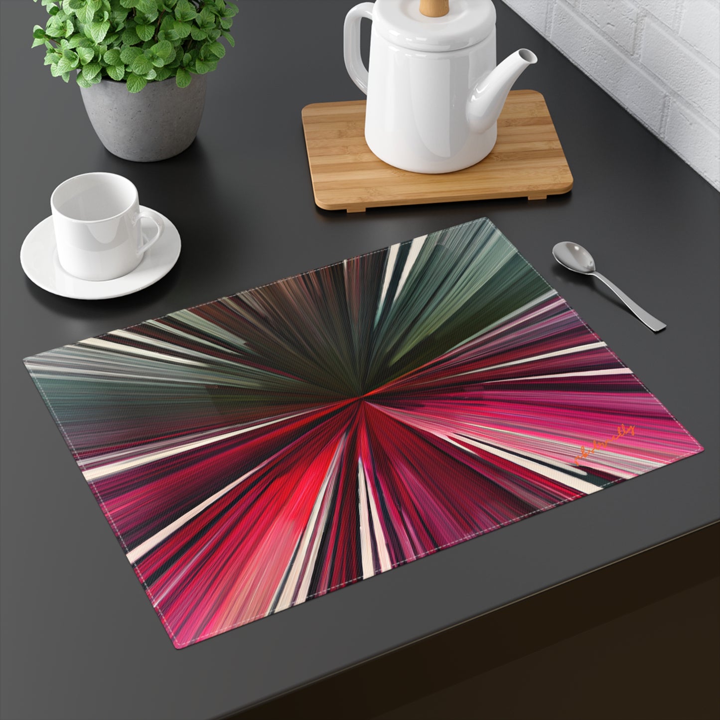 Lorenzo Mancini - Spring Force, Abstractly - Placemat