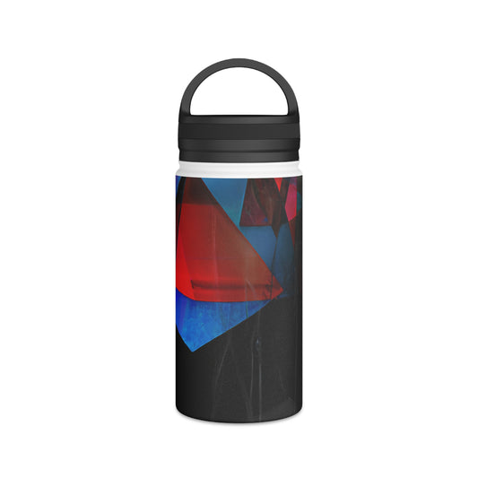 Gladys Stone - Friction Force, Abstractly - Stainless Steel Water Bottle