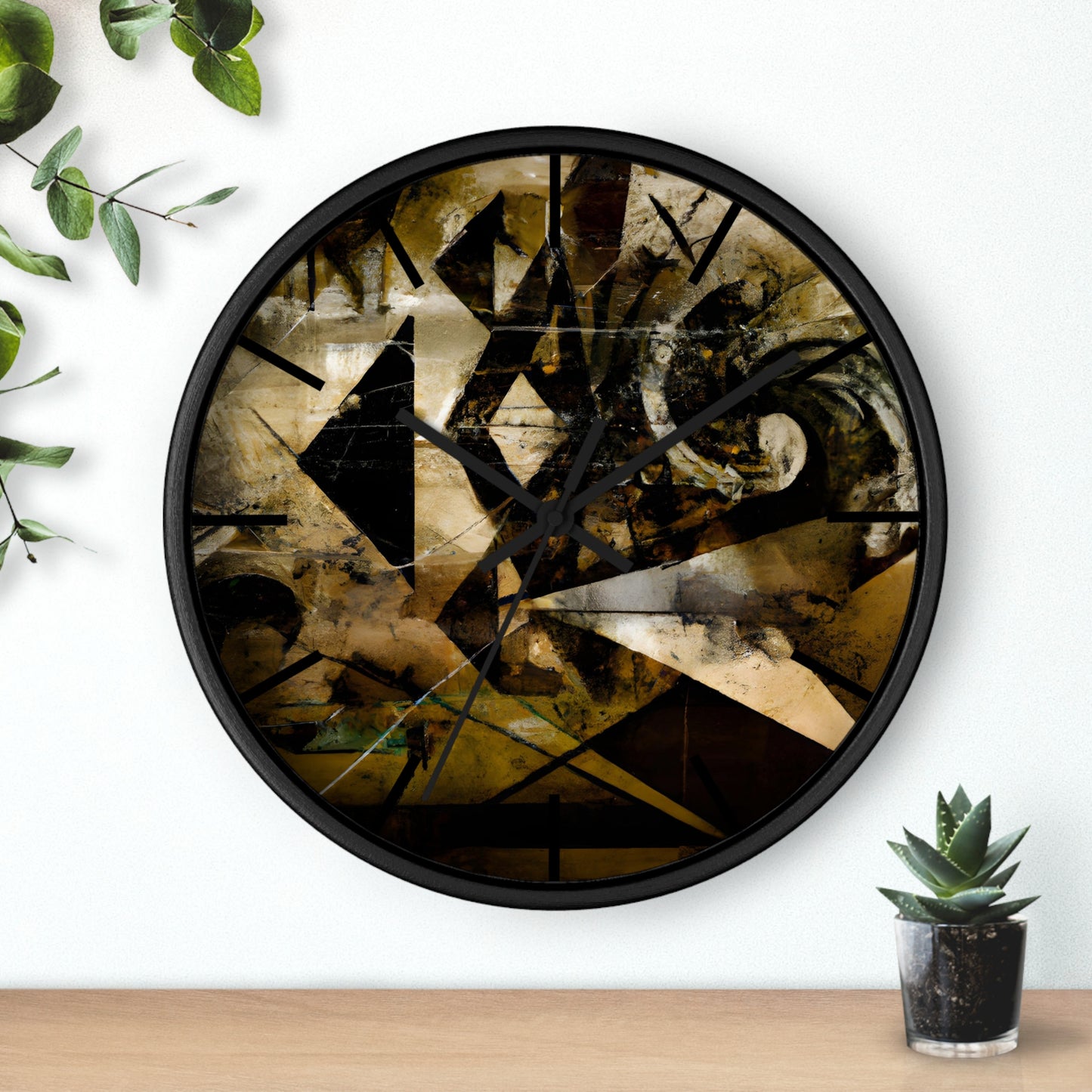 Amelia Barrington - Applied Force, Abstractly - Wall Clock