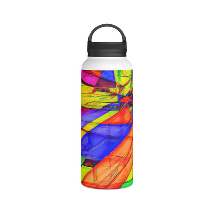 Valerie Higgs - Electric Force, Abstractly - Stainless Steel Water Bottle