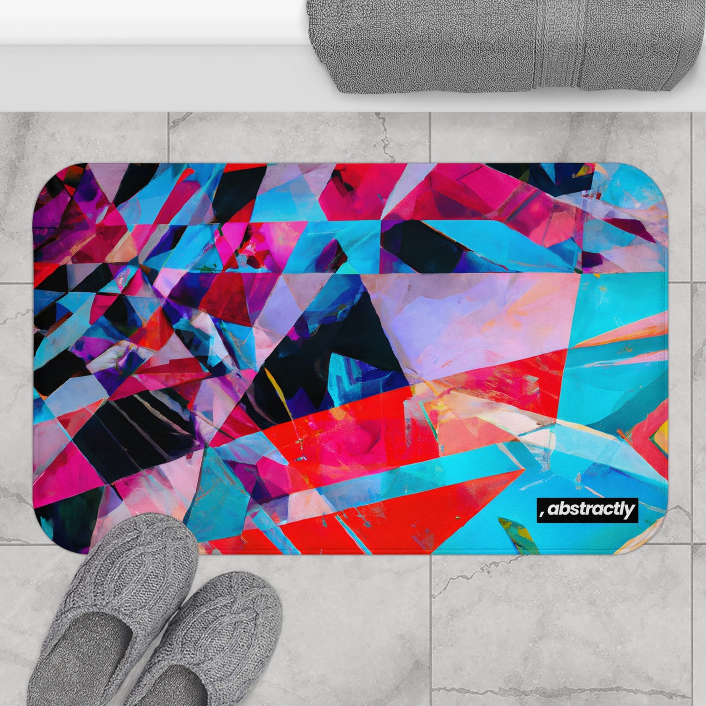 Aiden Merrick - Normal Force, Abstractly - Bath Mat