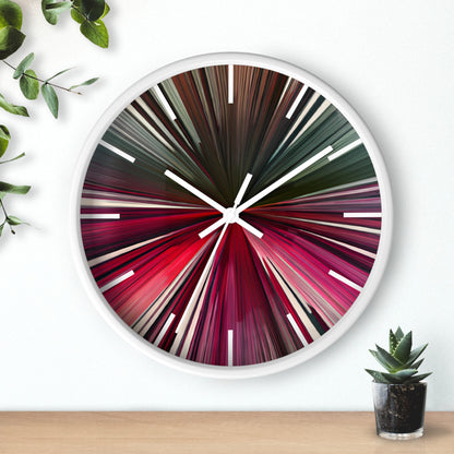 Lorenzo Mancini - Spring Force, Abstractly - Wall Clock