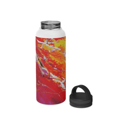 Galaxium Burst - Helium, Abstractly - Stainless Steel Water Bottle