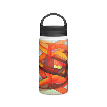 Dorian Stansfield - Magnetic Force, Abstractly - Stainless Steel Water Bottle