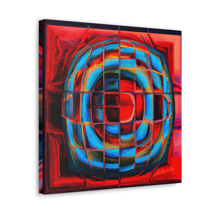 Felix Linderholm - Magnetic Force, Abstractly - Canvas